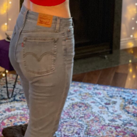 LEVI'S Wedgie Skinny Jeans, High-Rise | Distressed Jeans | Size 28 - Picture 11 of 12